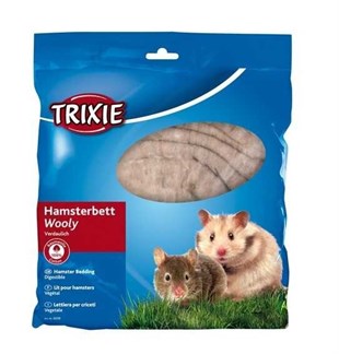 Trixie Hamster Yünlü Yatağı, 100Gr, Kahverengi
